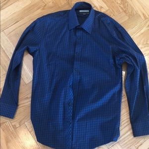 JOHNSTON & MURPHY Small Blue button down shirt